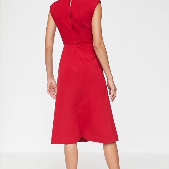 NWT Anthropologie Novah Cap Sleeve Midi Dress Size 2 - Picture 4 of 13